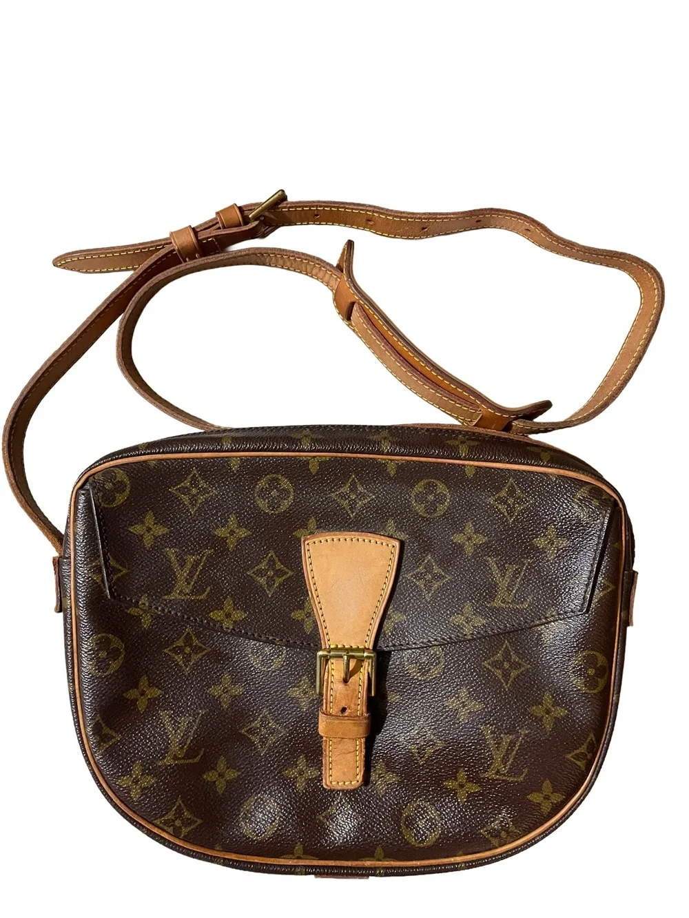 Louis Vuitton Vintage Jeune Fille Large Monogram Crossbody Bag Jeunefille GM